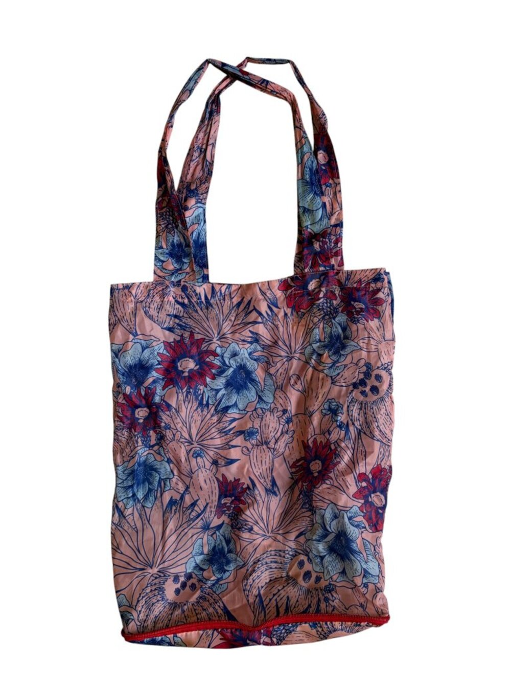 Starbucks Reusable Packable Cactus Tote Bag (Pink) - Picture 1 of 10